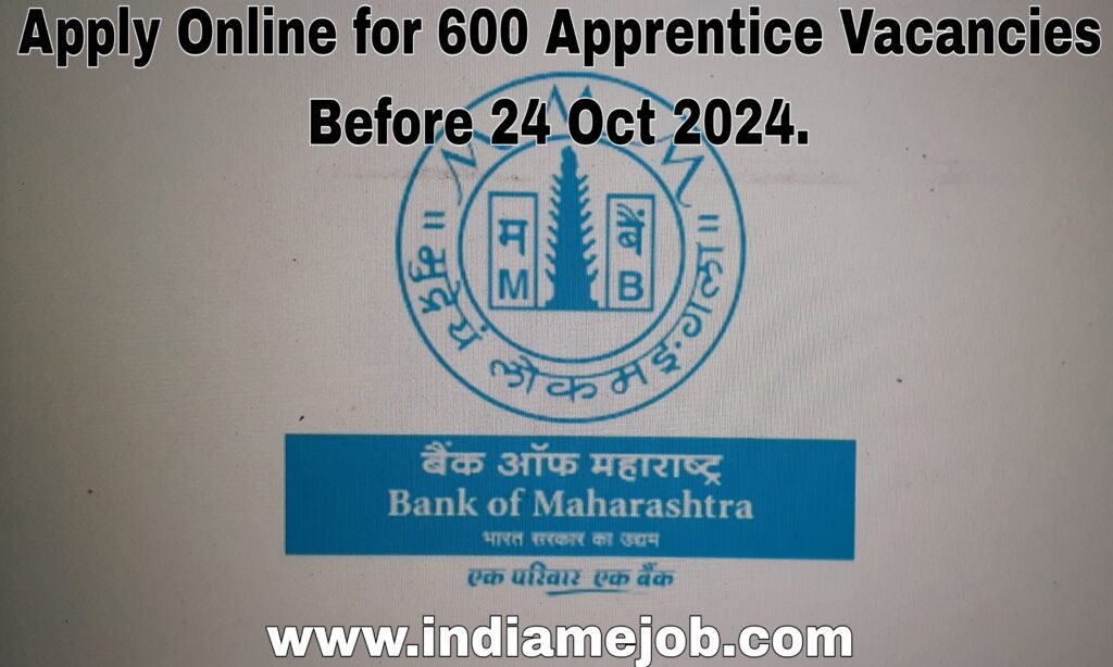 Bank of Maharashtra Recruitment 2024